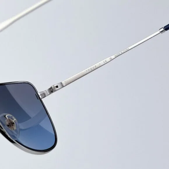 Vogue Women BRAND NEW Sunglasses Silver Blue Gradient  display picture 3